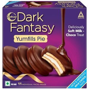 Dark Fantasy Yumfills, 242g/253g, Rich Chocolate Pie Cake