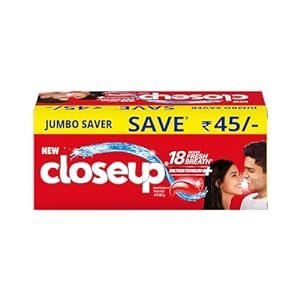 Close Up Closeup Everfresh+ Anti Germ Toothpaste|Triple Fresh Formula 600G|| (150G X 4)