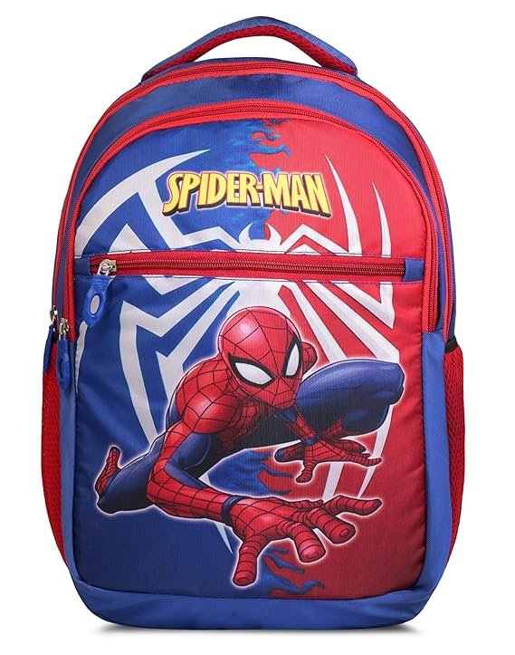 First LIKELY School bag Spider-man The Averages Printed Bag Casual Backpack For Children kids boys And girls 3-7 Years