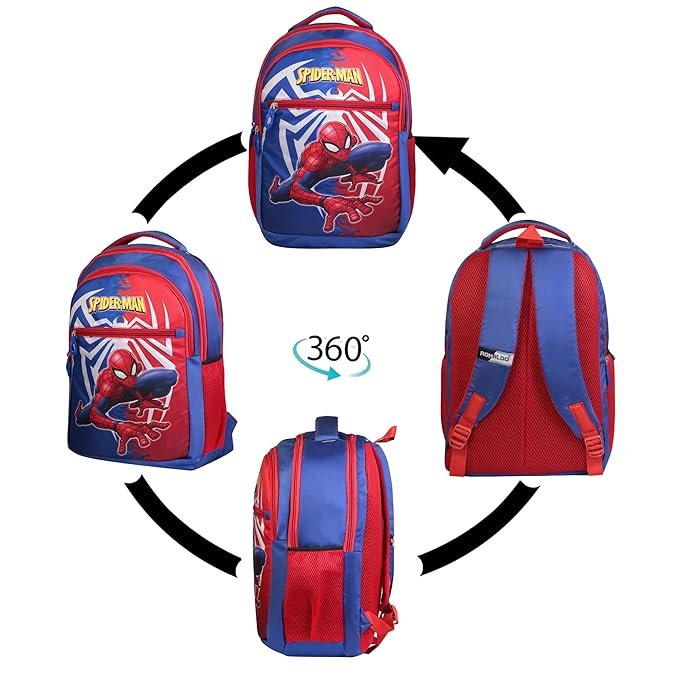 First LIKELY School bag Spider-man The Averages Printed Bag Casual Backpack For Children kids boys And girls 3-7 Years - Image 6