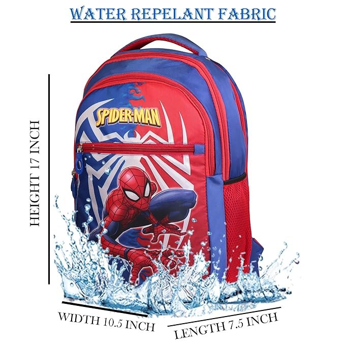 First LIKELY School bag Spider-man The Averages Printed Bag Casual Backpack For Children kids boys And girls 3-7 Years - Image 3