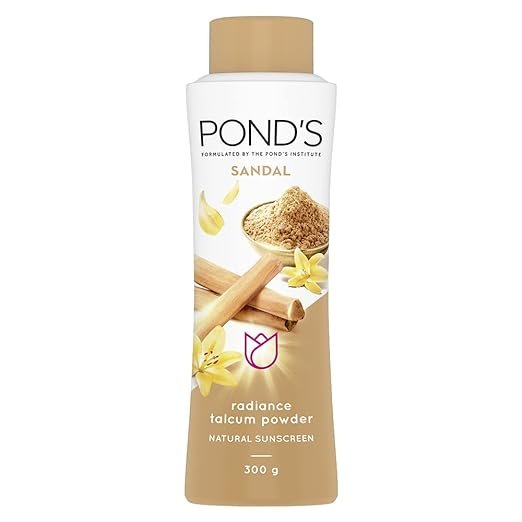 PONDS Sandal Radiance Talcum Powder, 300 g