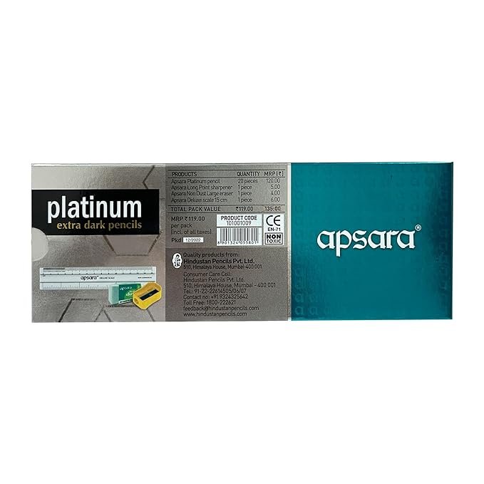Apsara Platinum Pencils Value Pack - Pack of 20 - Image 2