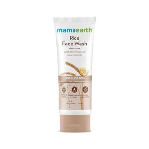 Mamaearth Rice Face Wash With Rice Water & Niacinamide For Glass Skin - 100 Ml