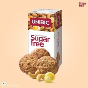 Unibic Sugar Free Cashew Cookies | Cashew Nut Biscuits