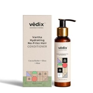 Vedix Conditioner, Ayurvedic Vartha Hydrating No-Frizz Hair Conditioner With Rice Water