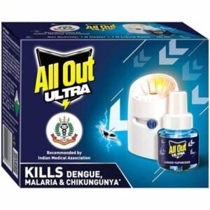 All Out Ultra Power+ Slider Mosquito Repellent Refill With Machine - 45Ml