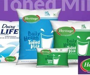 Heritage Toned Milk , పాలు, Paalu -Pasteurised Liquid Pack
