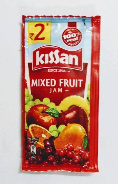 Kissan Mixed Fruit Jam, With Fruit Ingredients 11g - Image 3